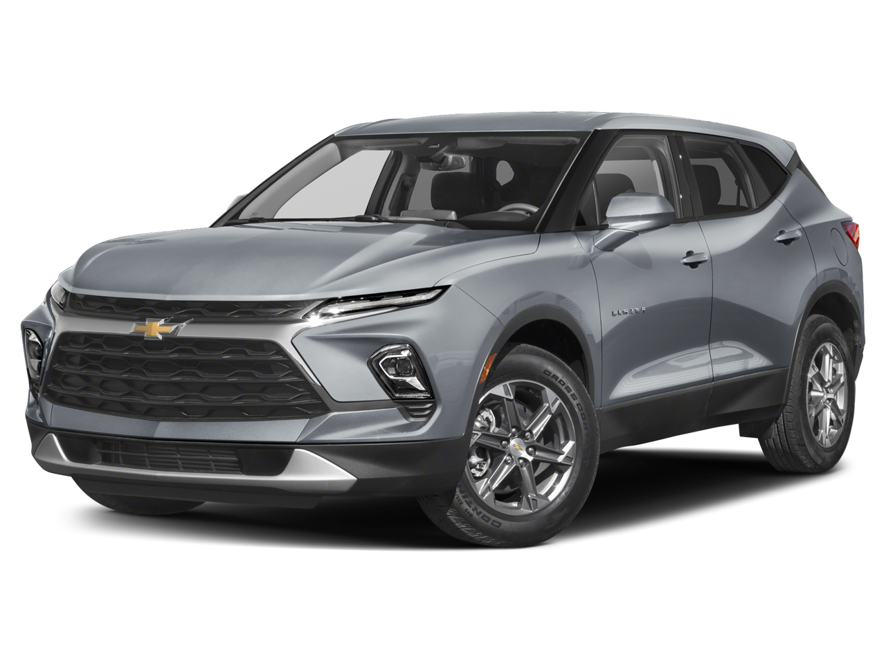 2025 Chevrolet Blazer LT AWD in Sterling Gray Metallic — front three-quarter view