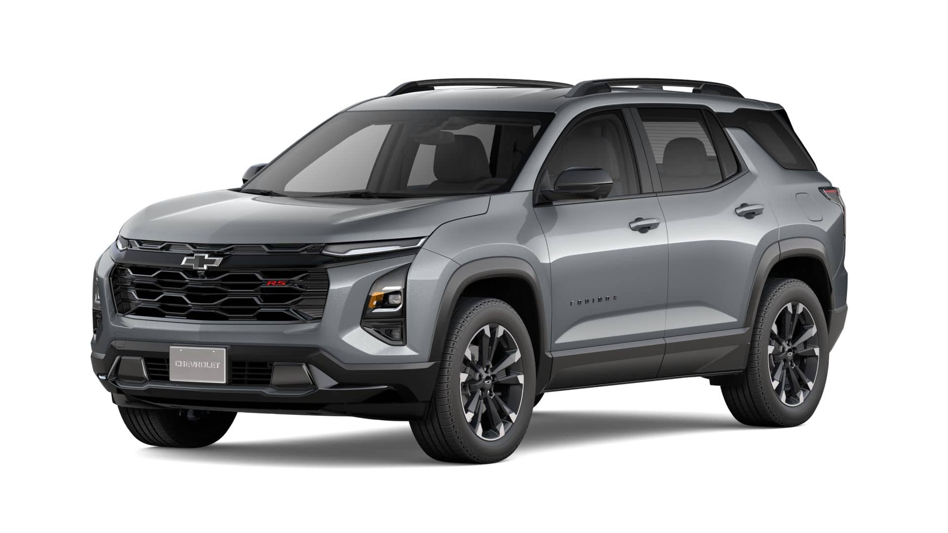 2027 Chevrolet Equinox AWD RS in Sterling Gray Metallic — front three-quarter view